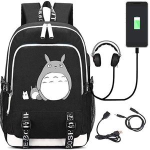 My Neighbor Totoro Backpack with USB Charging Port